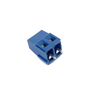 DG128 Screw Terminal Block 2 Positions 5mm Blue color