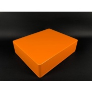 1590XX Style Aluminum Diecast Enclosure MATTE ORANGE