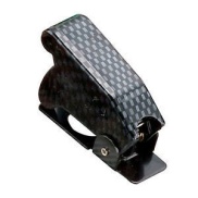 Flip-up Aircraft Switch Cover Carbon Fiber 
