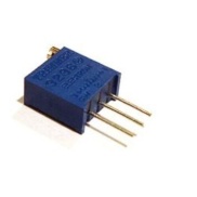 50 OHM TRIMMER POTENTIOMETER CERMET 25 TURNS 3296W