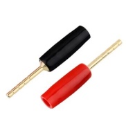 2mm Black Tip Banana Pin Plug Connector