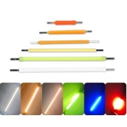 1 PCS Warm white 3V 38mm LED Filament Multicolor COB EDISON Bulb