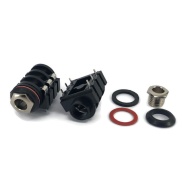 6.35mm 1/4" Stereo Insulated Switched Socket Jack PCB