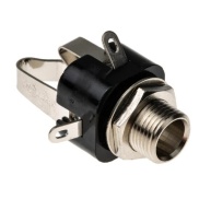 6.35mm 1/4" Stereo Phone Jack Socket Lumberg Brand KLB 3