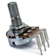 100K OHM Linear Taper Potentiometer PC Mount