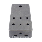 RED Drilled Enclosure for PedalPCB 5 Knob Type 1
