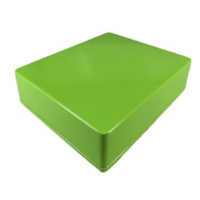 1590XX Style Aluminum Diecast Enclosure LAWN GREEN