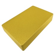 1590DD Style Aluminum Diecast Enclosure Metallic Golden water texture