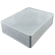 1590XX Style Aluminum Diecast Enclosure METALLIC CLEAR