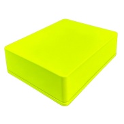 1590BB Style Aluminum Diecast Enclosure GLOWING LIGHT GREEN