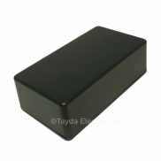 125B Style Aluminum Diecast Enclosure Black