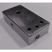 TYPE 3 DRILLED 1590B BARE ENCLOSURE WITH SIDE AND TOP JACKS