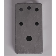 TYPE 5 DRILLED 1590B BLACK ENCLOSURE WITH SIDE AND TOP JACKS