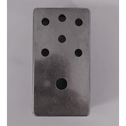 TYPE 6 DRILLED 1590B BLACK ENCLOSURE WITH SIDE AND TOP JACKS