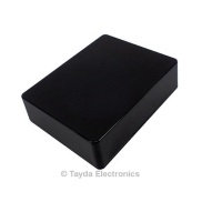 1590BB Style Aluminum Diecast Enclosure Black