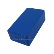 1590B Style Aluminum Diecast Enclosure Blue