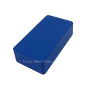 125B Style Aluminum Diecast Enclosure Blue