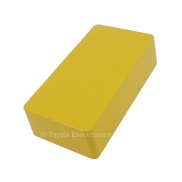 125B Style Aluminum Diecast Enclosure Yellow
