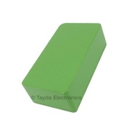 1590B Style Aluminum Diecast Enclosure Lime Green