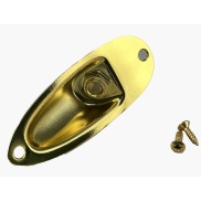 Gold 6.35mm 1/4" Boat style Guitar Jack socket