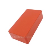 1590B Style Aluminum Diecast Enclosure Burnt Orange
