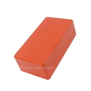 125B Style Aluminum Diecast Enclosure Burnt Orange