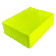 1590BB2 Style Aluminum Diecast Enclosure GLOWING LIGHT GREEN