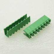 8 Pin Male Plug-In Type Terminal Block 5.00mm Side Open 5EHDV-08P