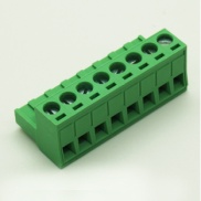 8 Pin Female Plug-In Type Vertical Terminal Block 5.00mm 5ESDV-8P