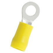 Crimp Ring Terminal Size M5 AWG 12-10