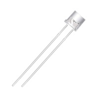 Flat Top Warm White LED 5mm Water Clear Lens