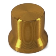 Aluminum alloy Gold Knob 15X13 Shaft Hole 6x18T