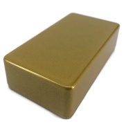 1590B Style Aluminum Diecast Enclosure METALLIC GOLD