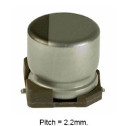 SMD 100uF 10V 85C 6.3x5.5mm Electrolytic Capacitor NICHICON
