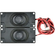 1 Pair Loud Speakers 4Ω 3W 30x70mm