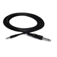 6.35mm Mono to 3.5mm Stereo connector Cable 1.5M