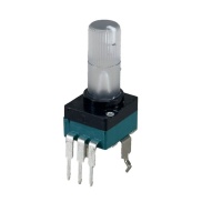 TAYDA 100K OHM Linear Taper Potentiometer CLEAR Spline Shaft PCB Mount