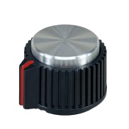 UREI Mixer knob Shaft 6.4mm 25x19mm with Red line