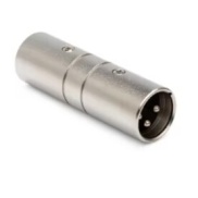 XLR Male Connector Straight Type 3 Pin