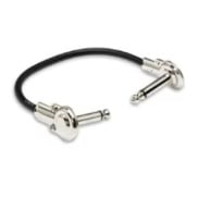 6.35mm to 6.35mm Mono Plug connector cable 30cm