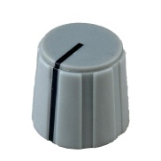 Gray Knob Gray top 16X15mm shaft hole 6.4mm