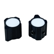 API Equalizers Black body White Top 12.5x9.5mm Shaft 6.4mm
