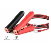 1 Pair 1M Alligator Clips Jumper Cable 30A