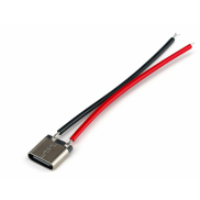 Female Type-C connector with cable
