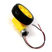 TT Motor with 15 cm Wires and Wheel Kit