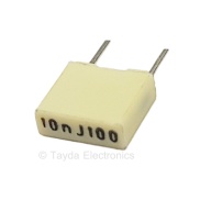 0.01uF 10nF 100V 5% Polyester Film Box Type Capacitor