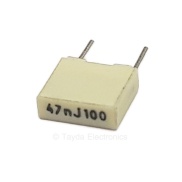 0.047uF 47nF 100V 5% Polyester Film Box Type Capacitor
