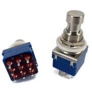 3PDT Stomp Foot / Pedal Switch PCB