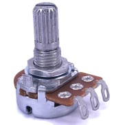 1K OHM Anti-Log Taper Potentiometer Solder Lugs