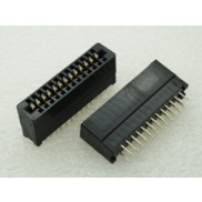 Edge Card Connector 26 Pins 2.54mm Dip Solder Type Without Ears